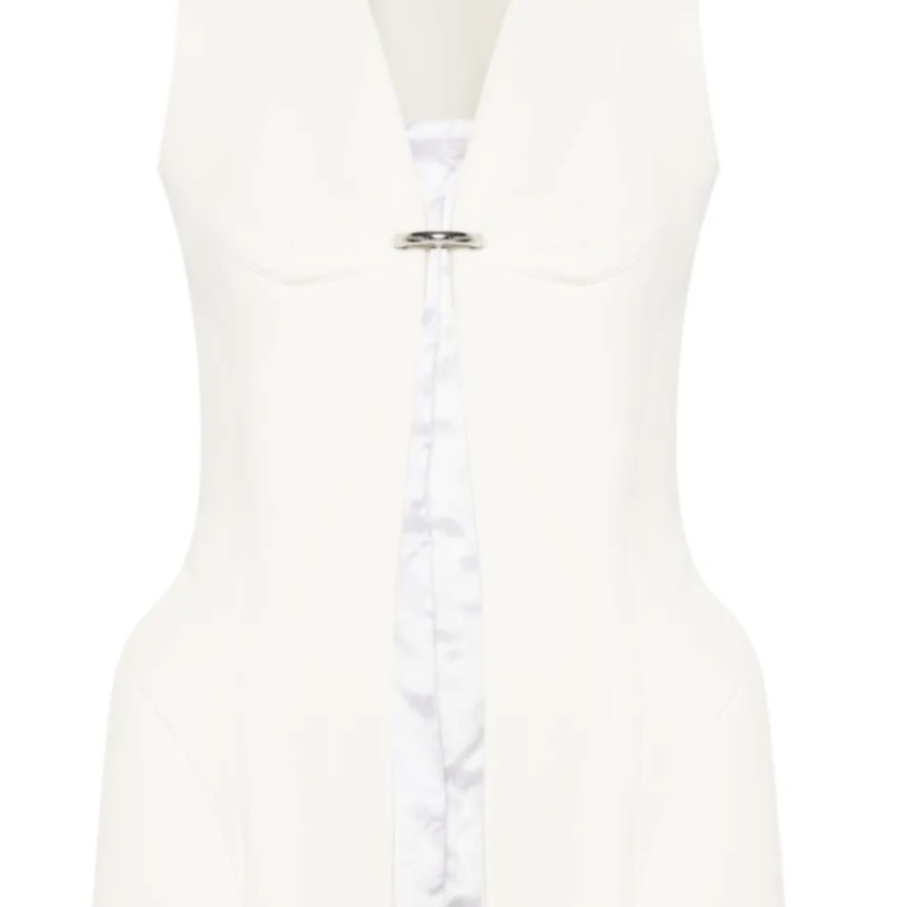 Mugler - Corseted Pierced Vest